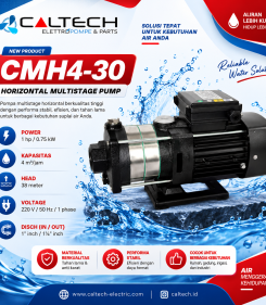 HORIZONTAL MULTISTAGE CENTRIFUGAL PUMP CMH4-30