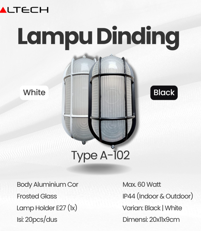 Lampu Dinding A-102
